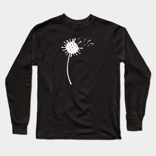 Covid 19 coronavirus dandelion Long Sleeve T-Shirt